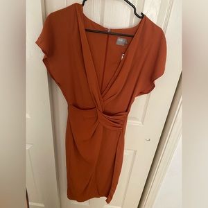 ASOS knot front dress